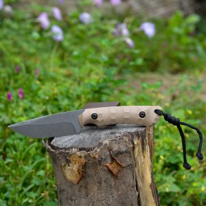 Droopy 7.5" N690 Desert Tan-G10